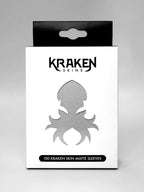 Kraken Skins Standard Fit Matte Card Sleeves - Antique Silver (100 ct)