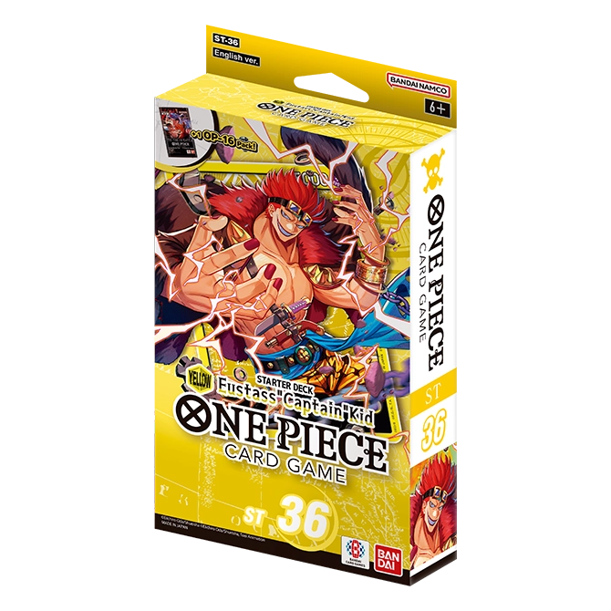 Eustass “Captain” Kid ST36 (Yellow) Deck