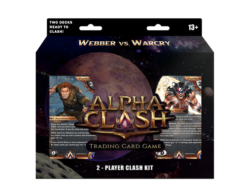 Alpha Clash: Unrivaled - 2-Player Clash Kit - Webber vs Warcry
