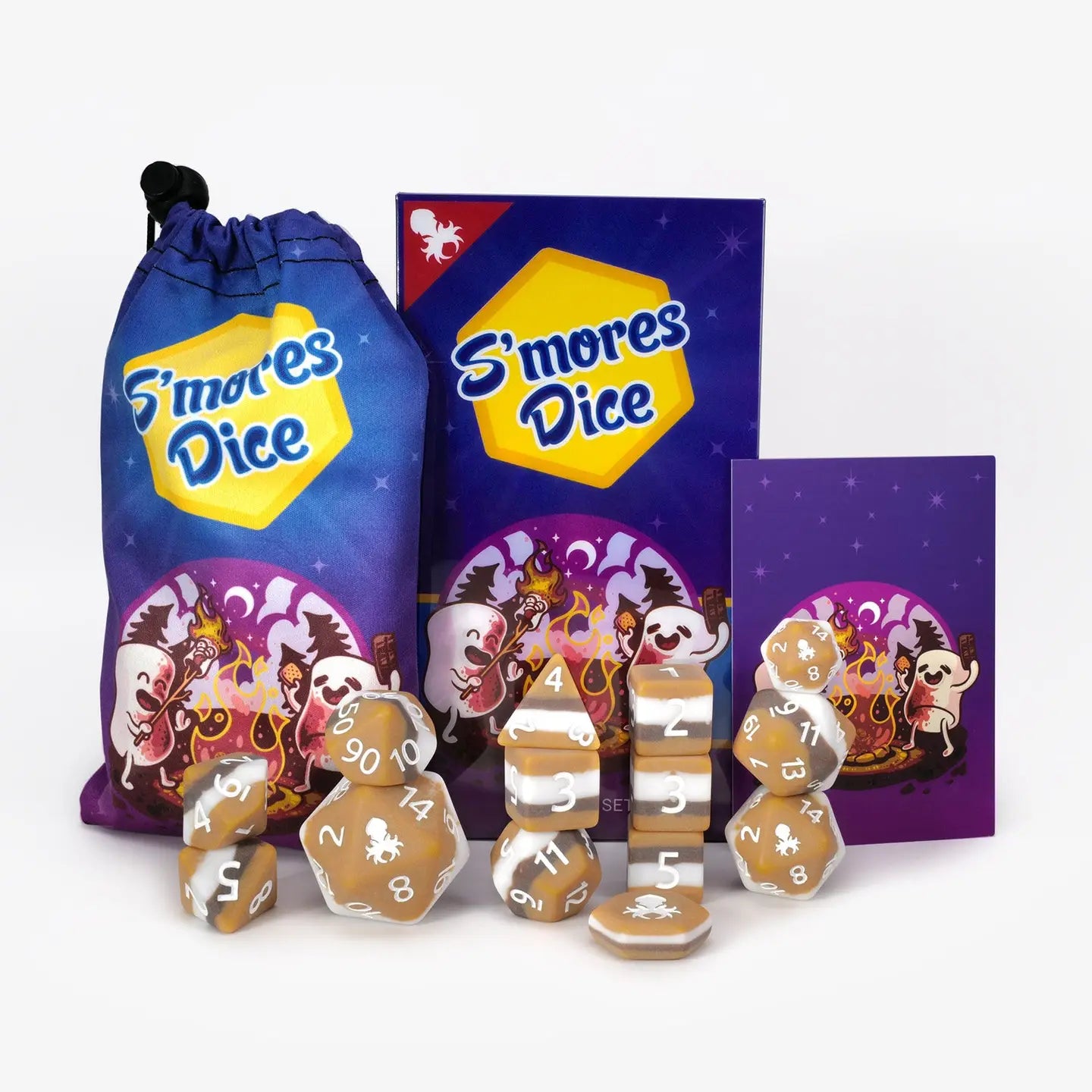 Kraken Dice S'Mores - 14pc Dice Set