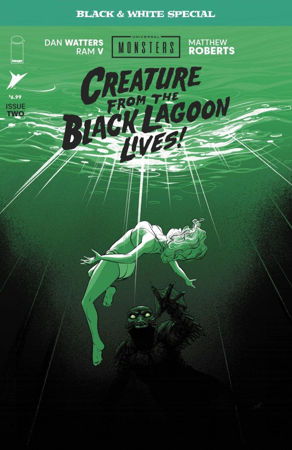 Universal Monsters: Creature From the Black Lagoon Lives! Black and White Special #2 (Cover A)