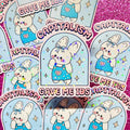 Capitalism Gave Me IBS Holographic Vinyl Sticker