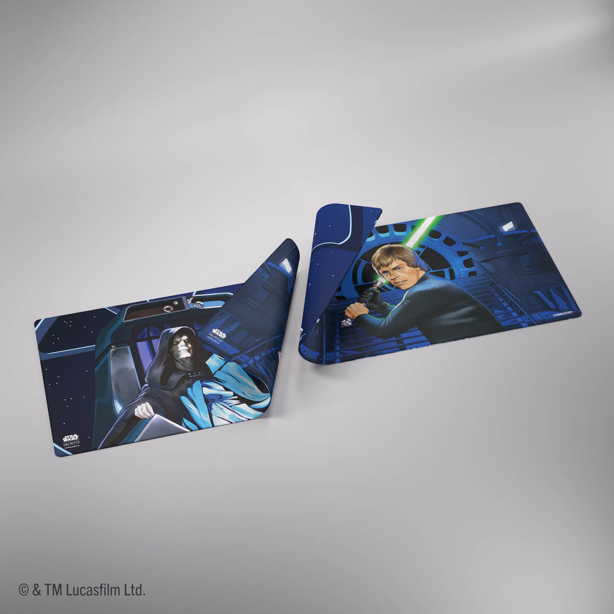 GameGenic Star Wars: Unlimited Double-Sided Playmat (Luke Skywalker/Emperor Palpatine)