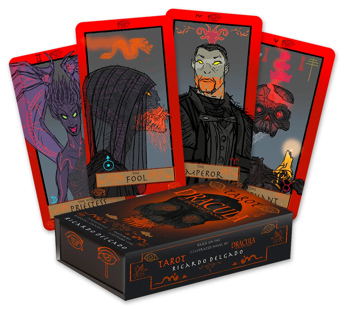 Dracula Of Transylvania Tarot Deck