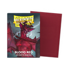 Dragon Shield Matte Card Sleeves - Blood Red (100ct)