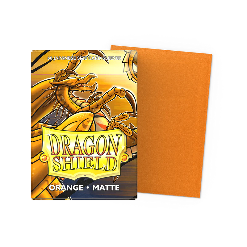 Dragon Shield Japanese Card Sleeves - Orange (60ct)
