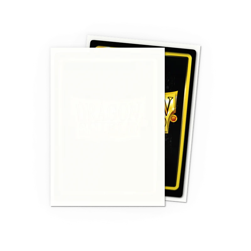 Dragon Shield Standard Fit Matte Card Sleeves - White (100ct)