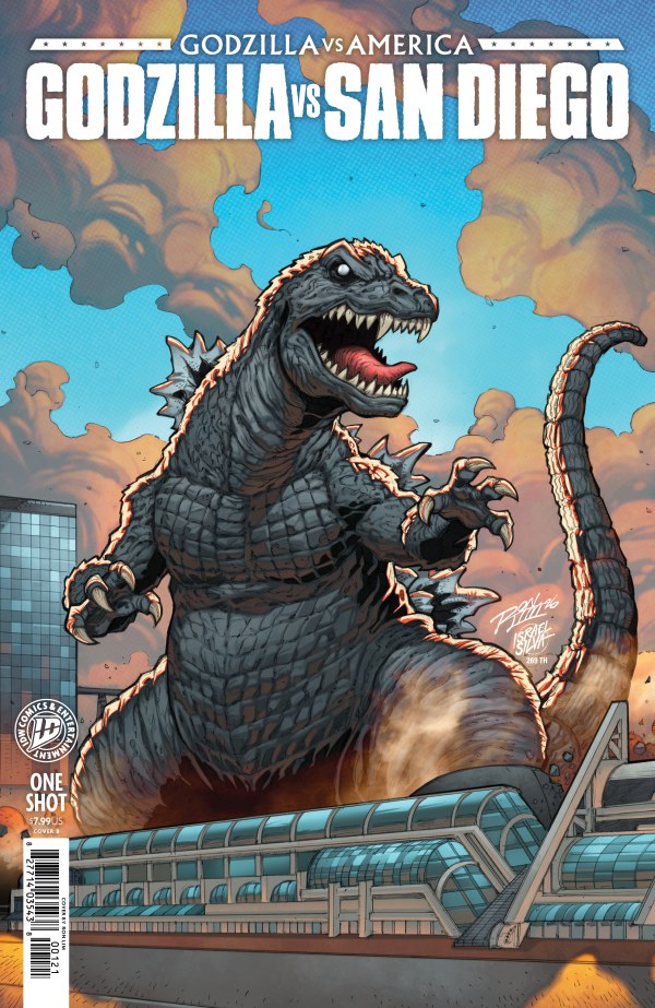 Godzilla vs America: San Diego #1 (Cover B)