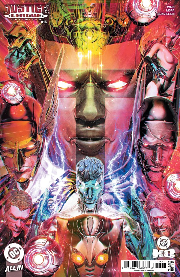 Justice League Unlimited #16 (DC K.O.) (Cover E)