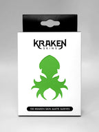 Kraken Skins Standard Fit Matte Card Sleeves - Parakeet Green (100ct)
