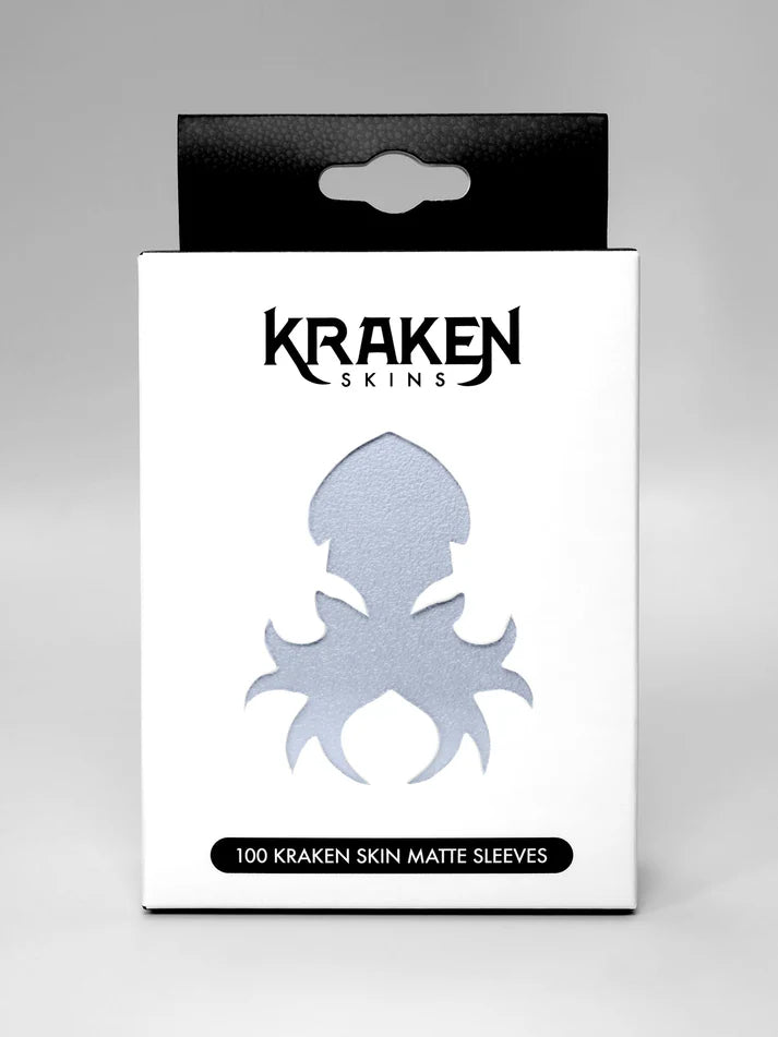 Kraken Skins Standard Fit Matte Card Sleeves - Slate Gray (100ct)