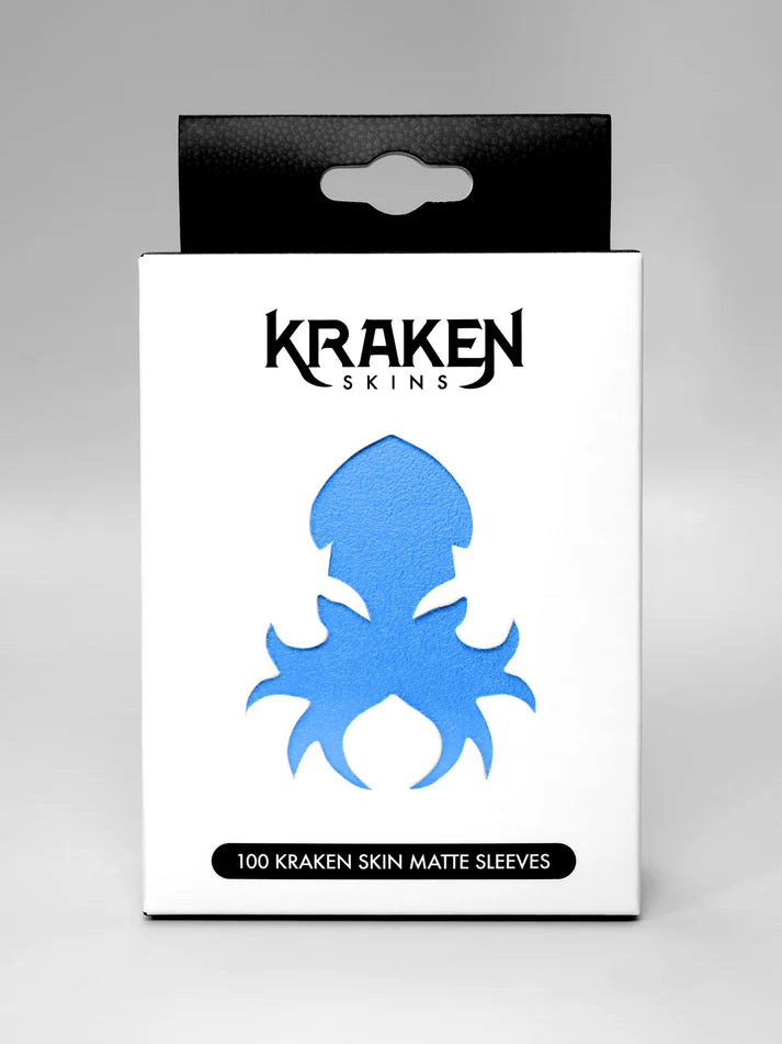 Kraken Skins Azure Matte Sleeves