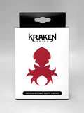 Kraken Skins Standard Fit Matte Card Sleeves - Crimson Red (100 ct)