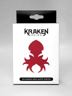 Kraken Skins Standard Fit Matte Card Sleeves - Crimson Red (100 ct)
