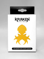 Kraken Skins Standard Fit Matte Card Sleeves - Dandelion Yellow (100 ct)