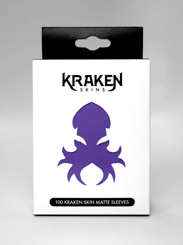 Kraken Skins Standard Fit Matte Card Sleeves - Emperor Purple (100 ct)