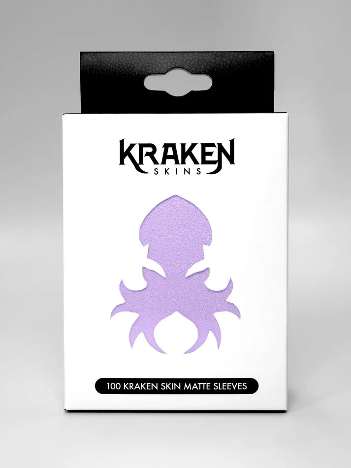 Kraken Skins Standard Fit Matte Card Sleeves - Lavender (100ct)