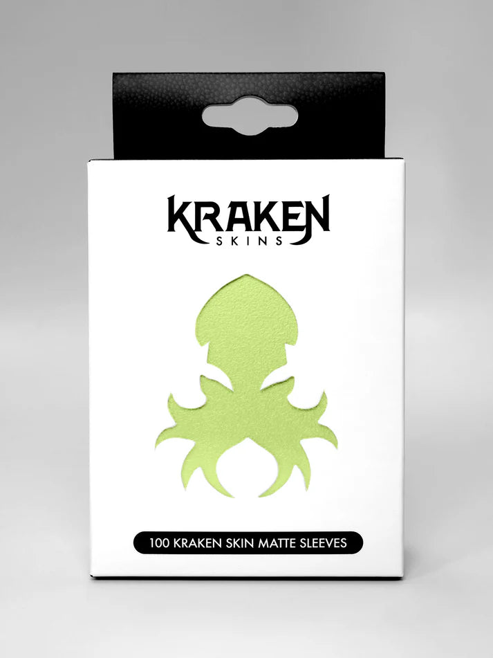 Kraken Skins Pistachio Green Matte Sleeves