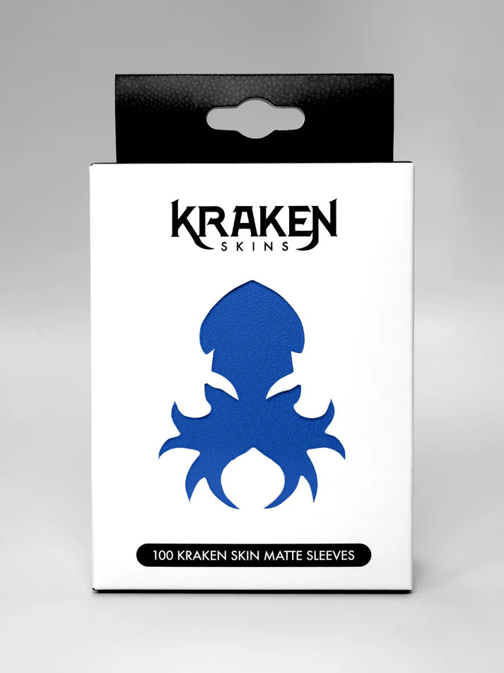 Kraken Skins Standard Fit Matte Card Sleeves - Ultramarine Blue (100 ct)
