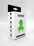 Kraken Skins Standard Fit Matte Card Sleeves - Parakeet Green (100ct)