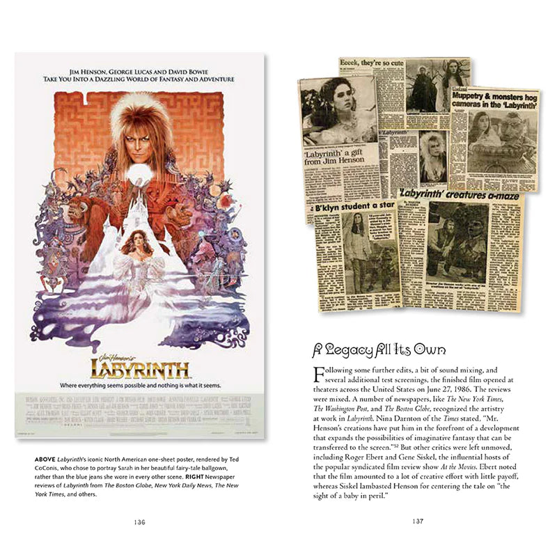 Labyrinth: The Making of Jim Henson's Iconic Film (VHS: Visual Handbook Series)