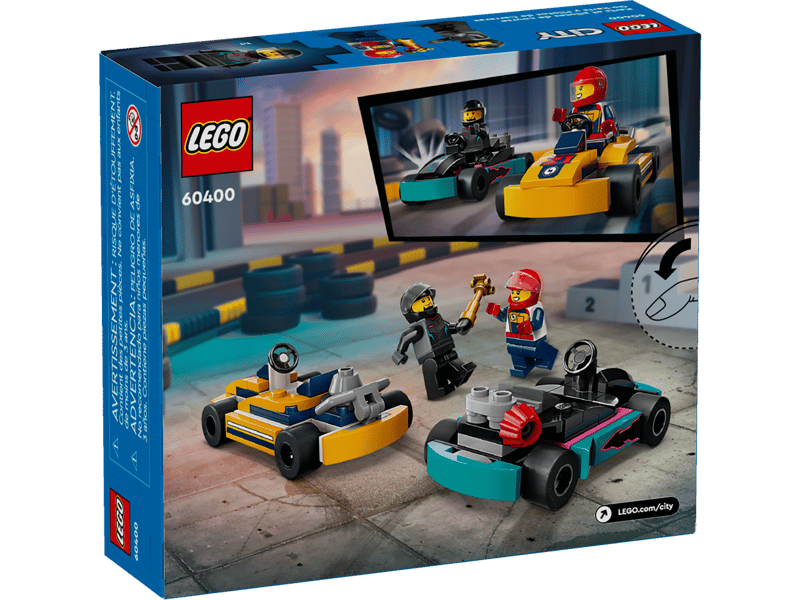 LEGO City Go-Kart and Race Drivers 60400