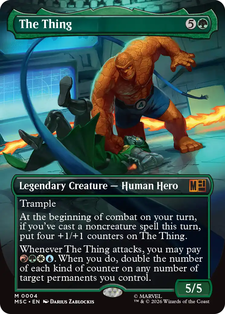 Magic: the Gathering Marvel Superheroes Commander Deck - Fantastic Four