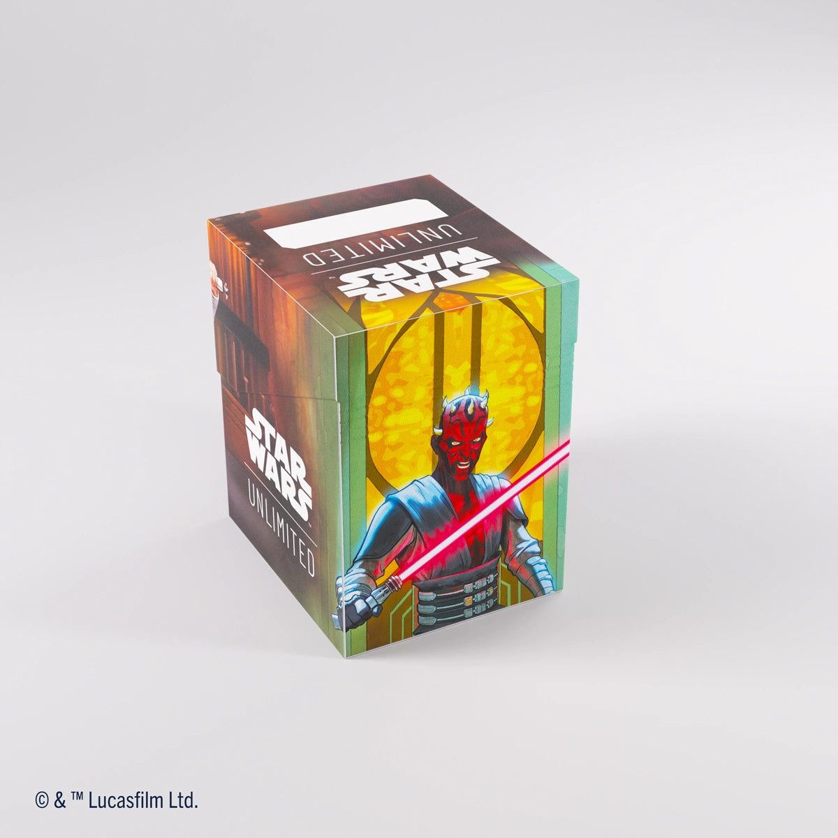 GameGenic Star Wars: Unlimited Soft Crate Deck Box - Obi-Wan Kenobi/Darth Maul