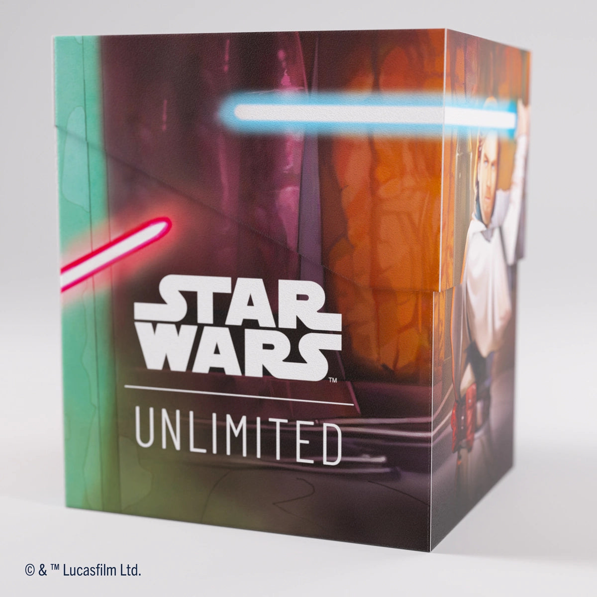 GameGenic Star Wars: Unlimited Soft Crate Deck Box - Obi-Wan Kenobi/Darth Maul
