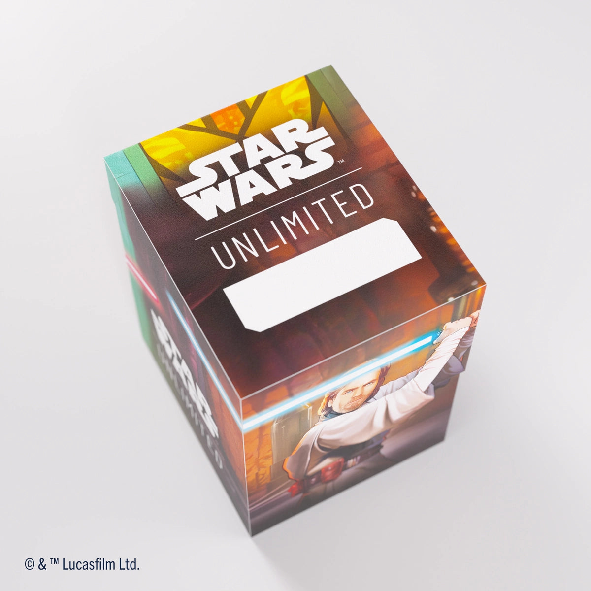 GameGenic Star Wars: Unlimited Soft Crate Deck Box - Obi-Wan Kenobi/Darth Maul