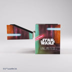 GameGenic Star Wars: Unlimited Soft Crate Deck Box - Obi-Wan Kenobi/Darth Maul
