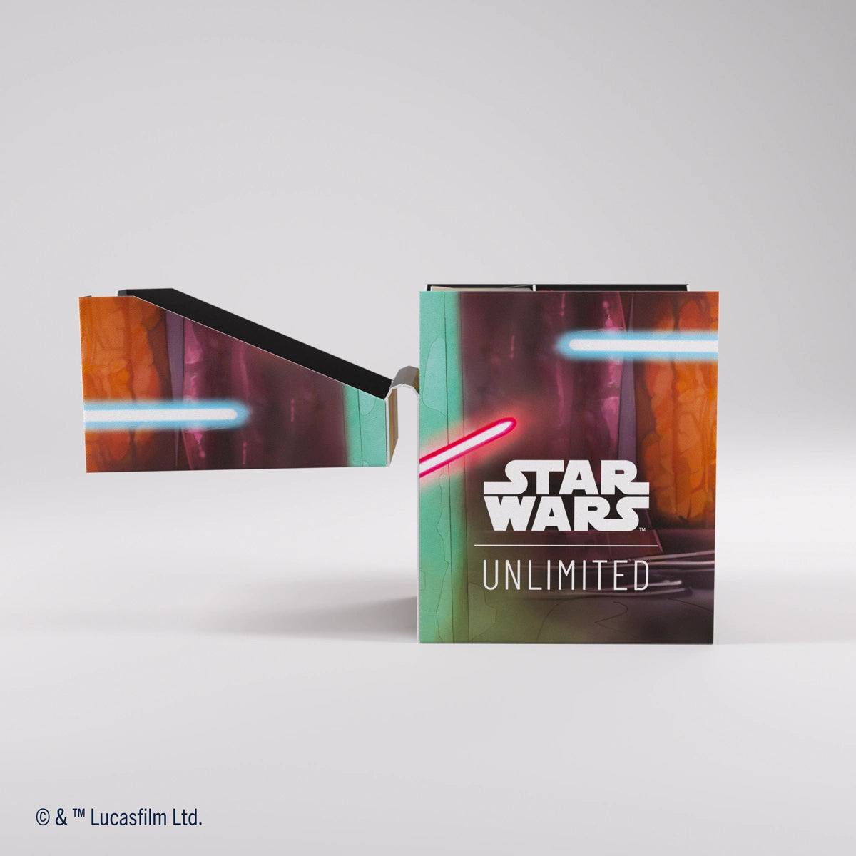GameGenic Star Wars: Unlimited Soft Crate Deck Box - Obi-Wan Kenobi/Darth Maul