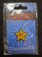 Yesterdays Super Mario Bros. Super Star Pin
