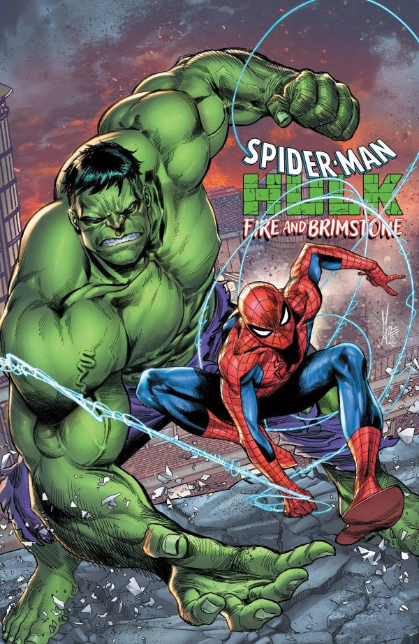 Spider-Man Hulk: Fire and Brimstone #1 Foil Cover