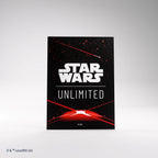 GameGenic Star Wars: Unlimited Premium Art Sleeves - Card Back Art (Red)