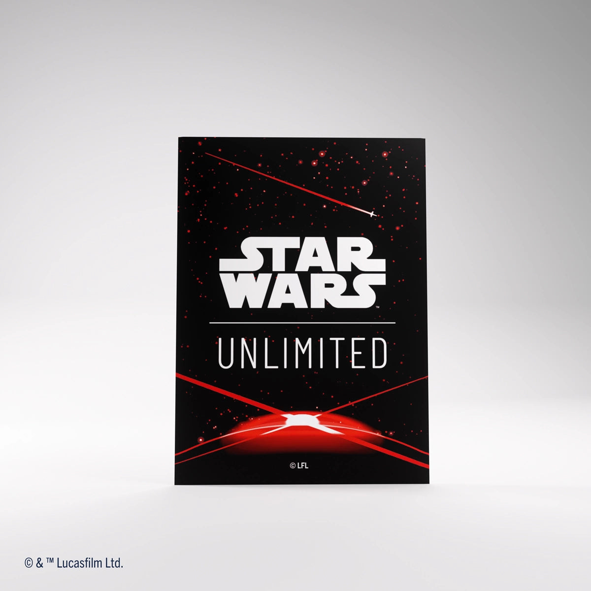 GameGenic Star Wars: Unlimited Premium Art Sleeves - Card Back Art (Red)