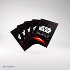 GameGenic Star Wars: Unlimited Premium Art Sleeves - Card Back Art (Red)