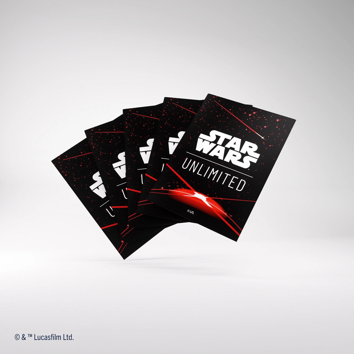 GameGenic Star Wars: Unlimited Premium Art Sleeves - Card Back Art (Red)