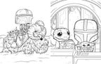 Star Wars: The Mandalorian and Grogu - The Official Funko POP! Coloring Book