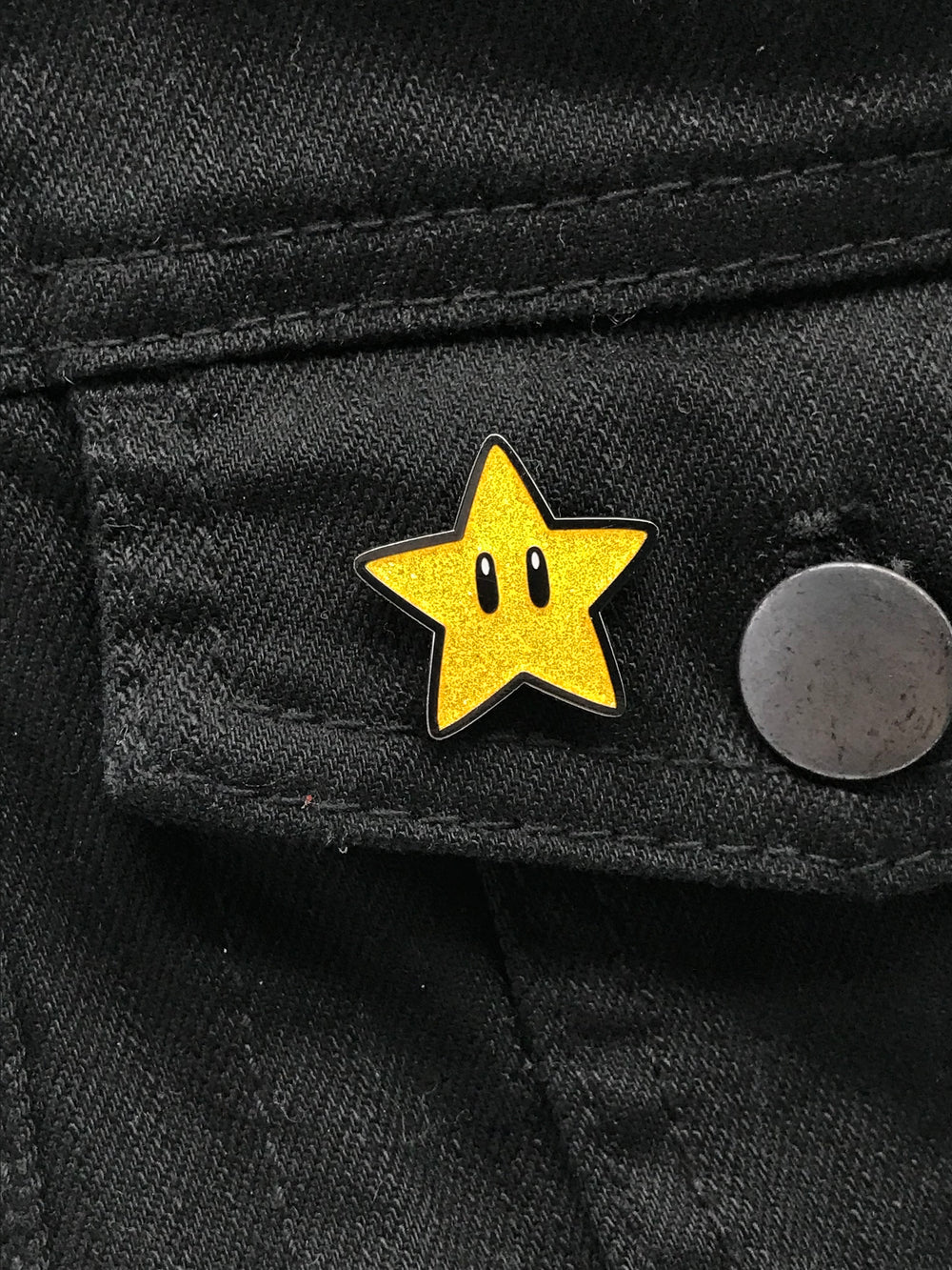 Yesterdays Super Mario Bros. Super Star Pin