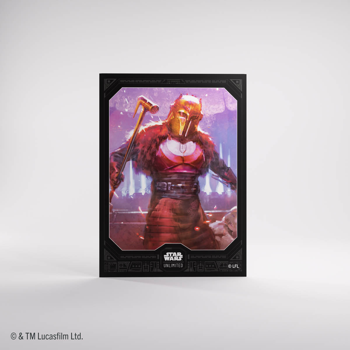GameGenic Star Wars: Unlimited Premium Art Sleeves - The Armorer