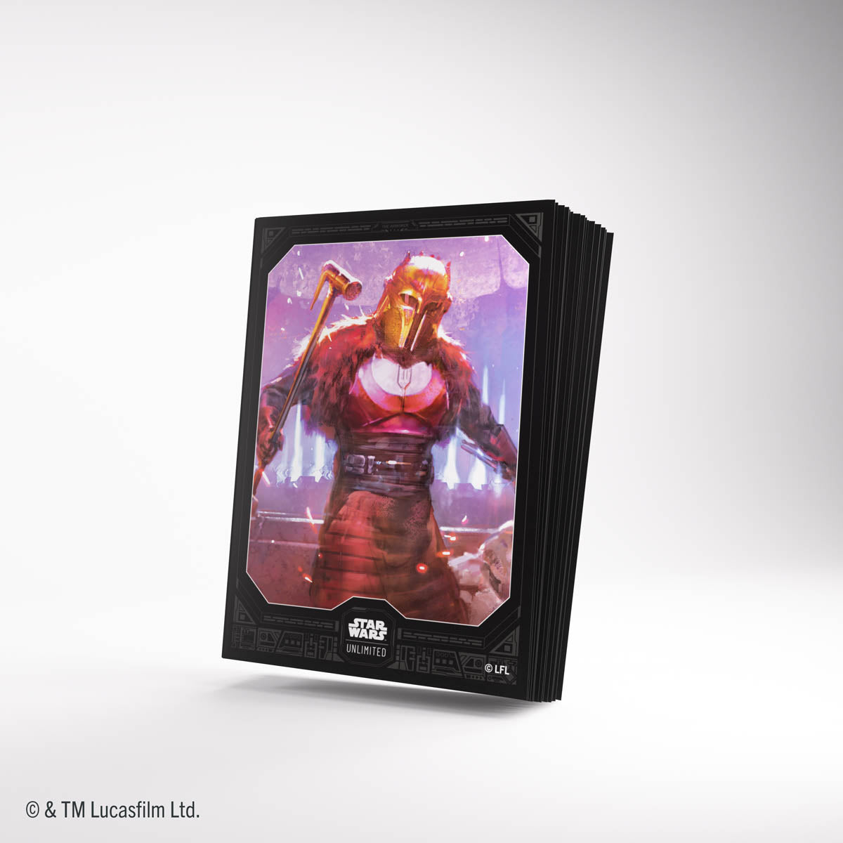 GameGenic Star Wars: Unlimited Premium Art Sleeves - The Armorer