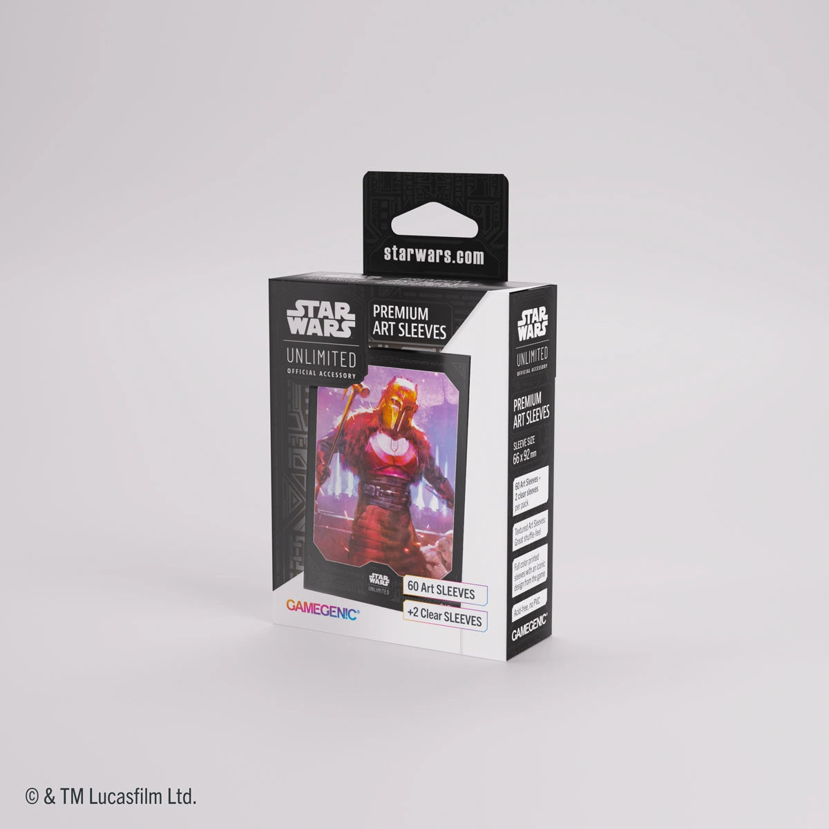 GameGenic Star Wars: Unlimited Premium Art Sleeves - The Armorer