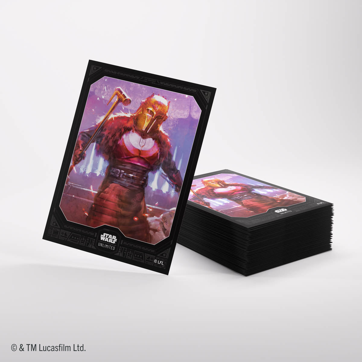 GameGenic Star Wars: Unlimited Premium Art Sleeves - The Armorer
