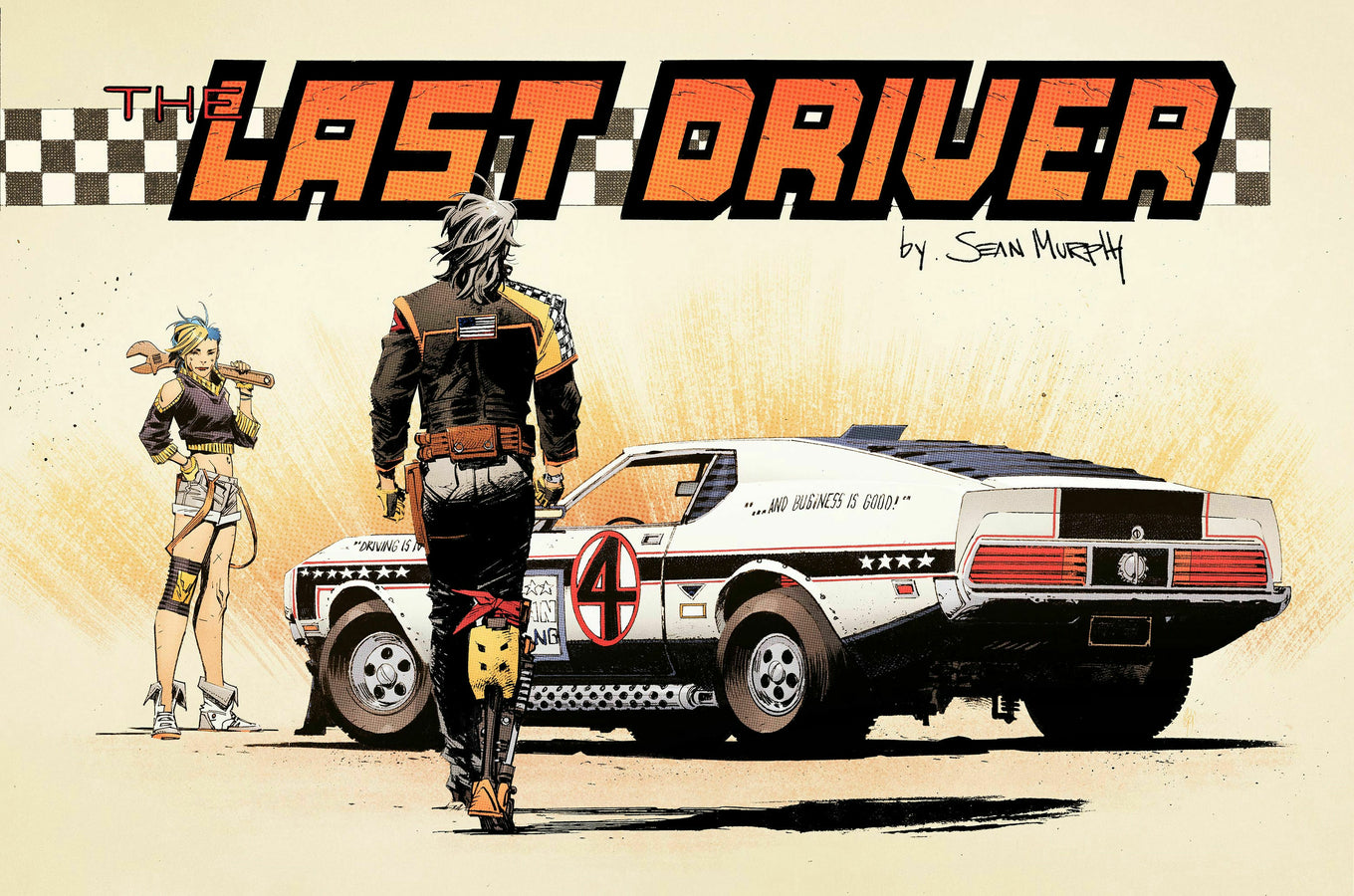 The Last Driver #1 (Cover B - Wrapround Variant)