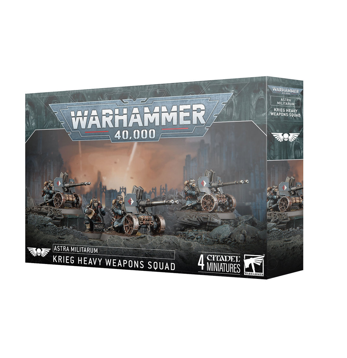 Warhammer 40,000 Miniature Kit - Astra Militarum Krieg Heavy Weapons Squad