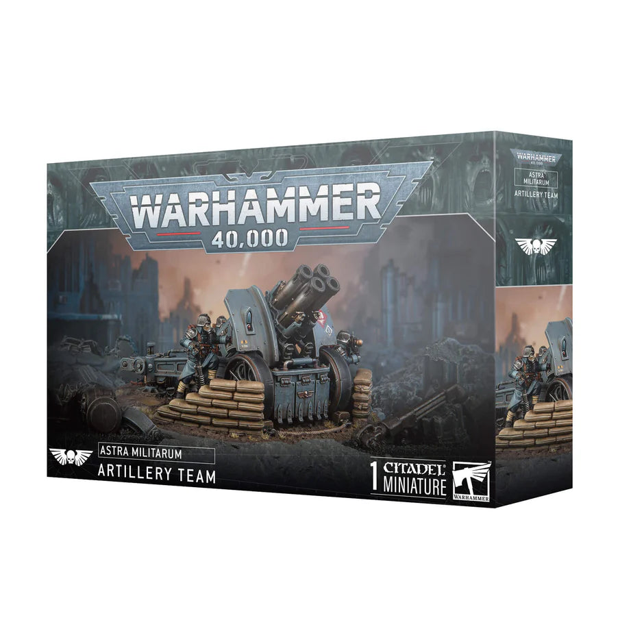Warhammer 40,000 Citadel Miniature - Astra Militarum Artillery Team