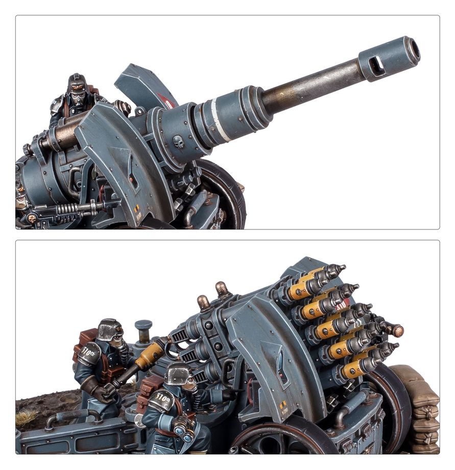Warhammer 40,000 Citadel Miniature - Astra Militarum Artillery Team