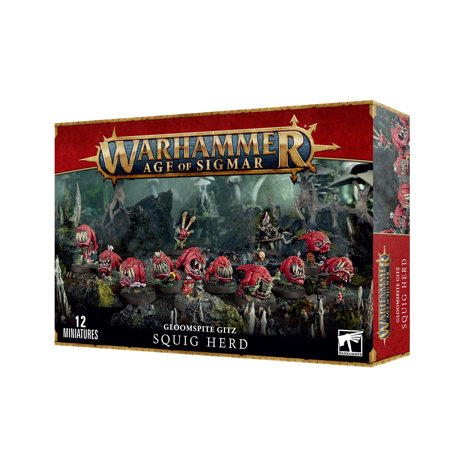 Warhammer: Age of Sigmar Miniature Kit - Gloomspite Gitz Squig Herd