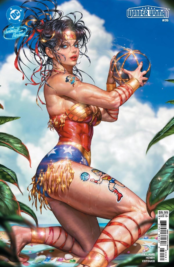 Wonder Woman #35 (Cover E - Swimsuit Variant)